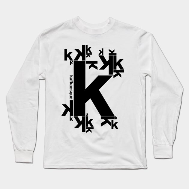 KAFKAESQUE Long Sleeve T-Shirt by THEUSUALDESIGNERS